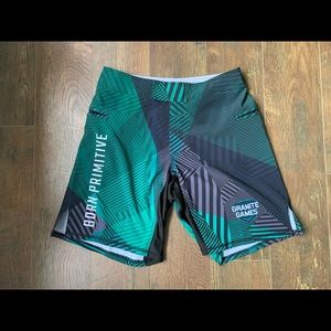 Born Primitive Granite Games CrossFit shorts